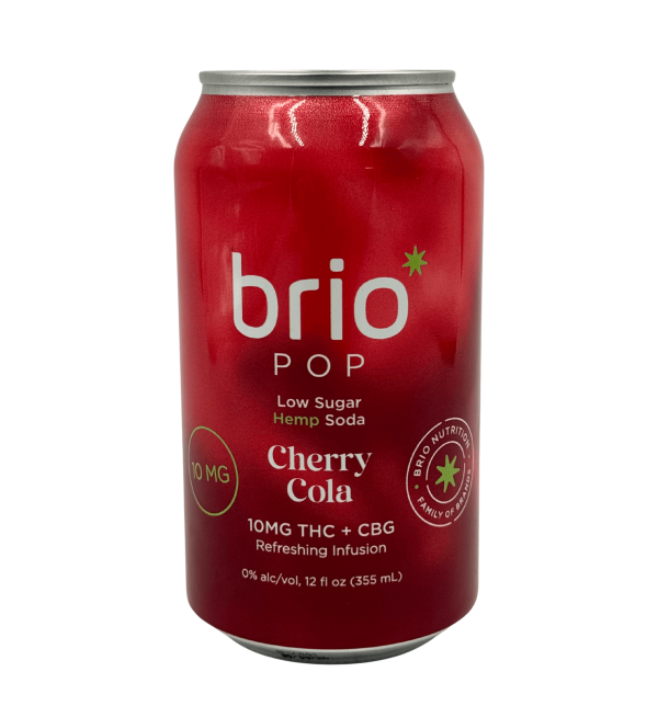 Brio POP 10mg THC Cherry Cola
