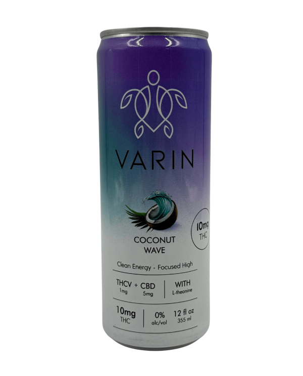 Varin 10mg THC Coconut Wave THC energy drink