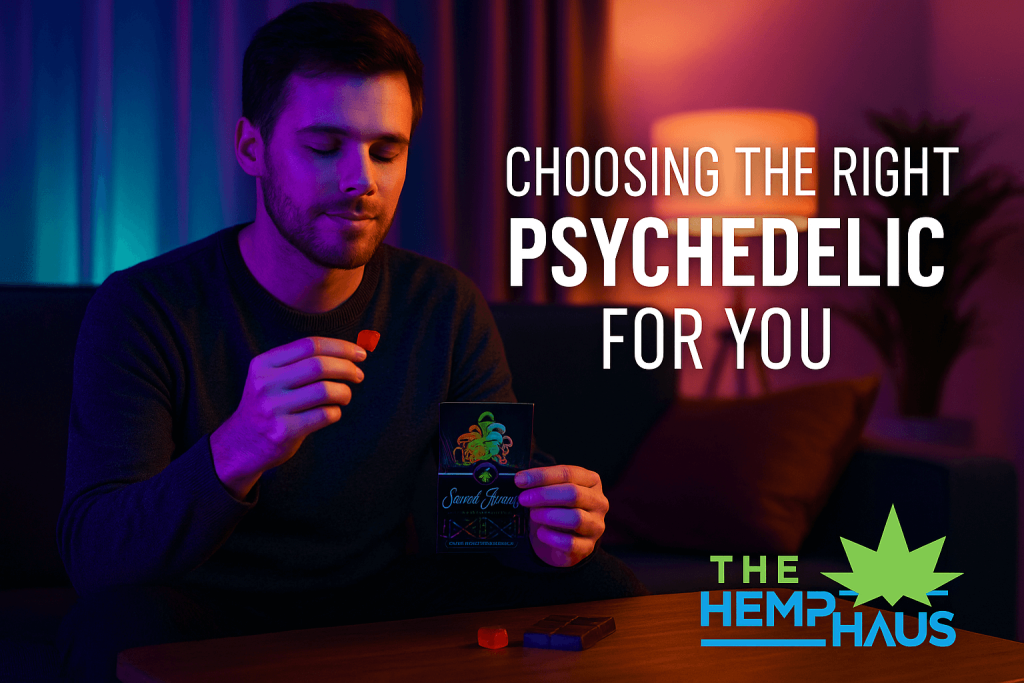 Choosing the right psychedelic for you